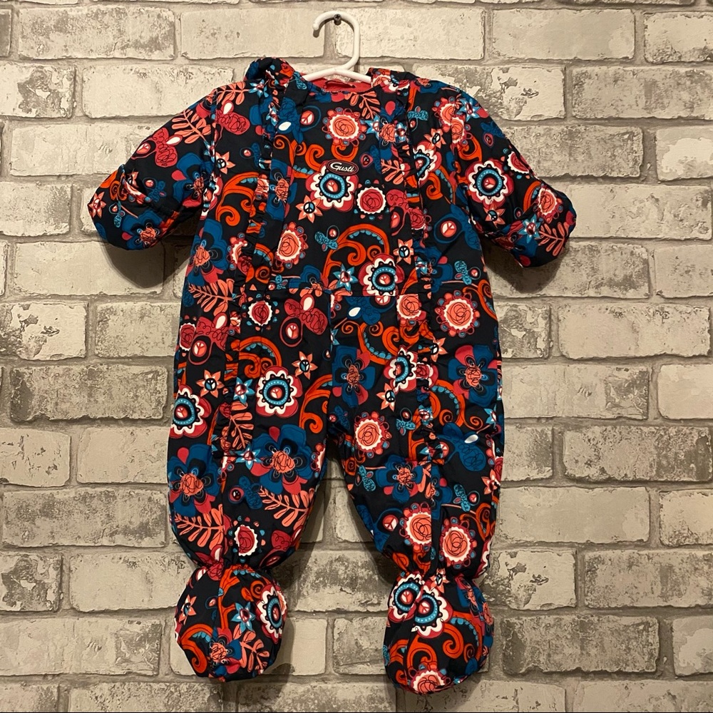 GUSTI Baby Girl’s Snowsuit Size 3 Months